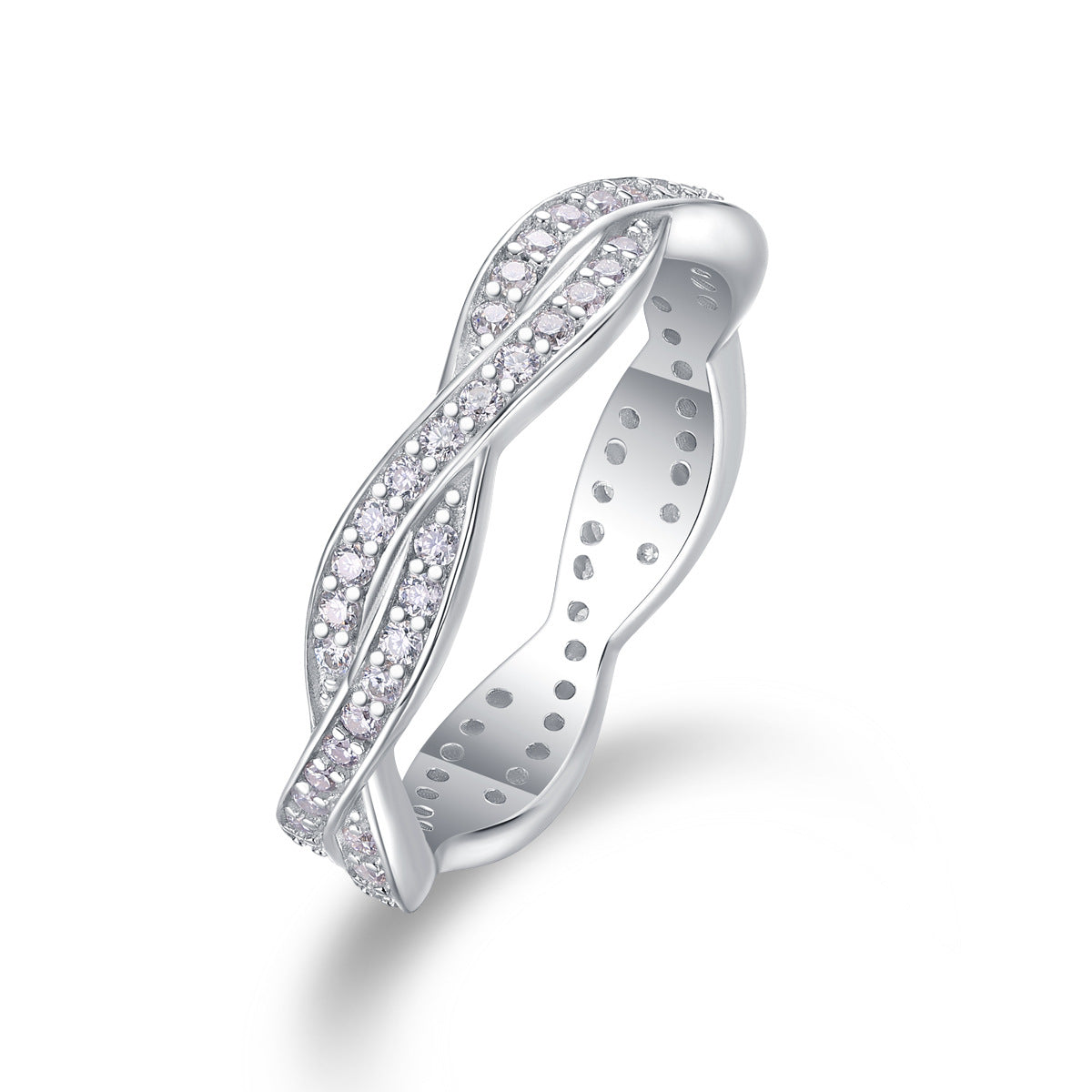 Eternal Sparkle Twist Ring