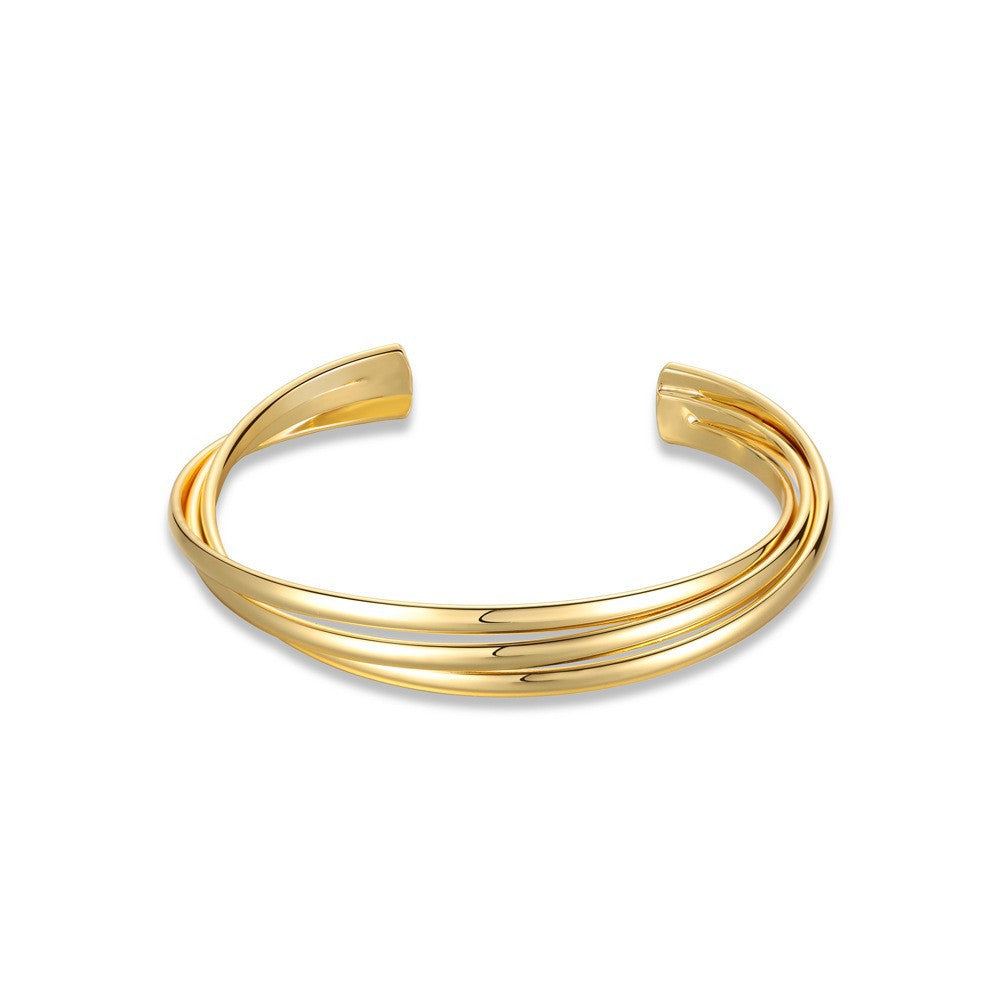 Triple Cross Bangle