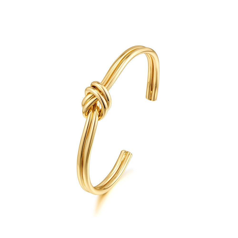 Knot Shape Bangle